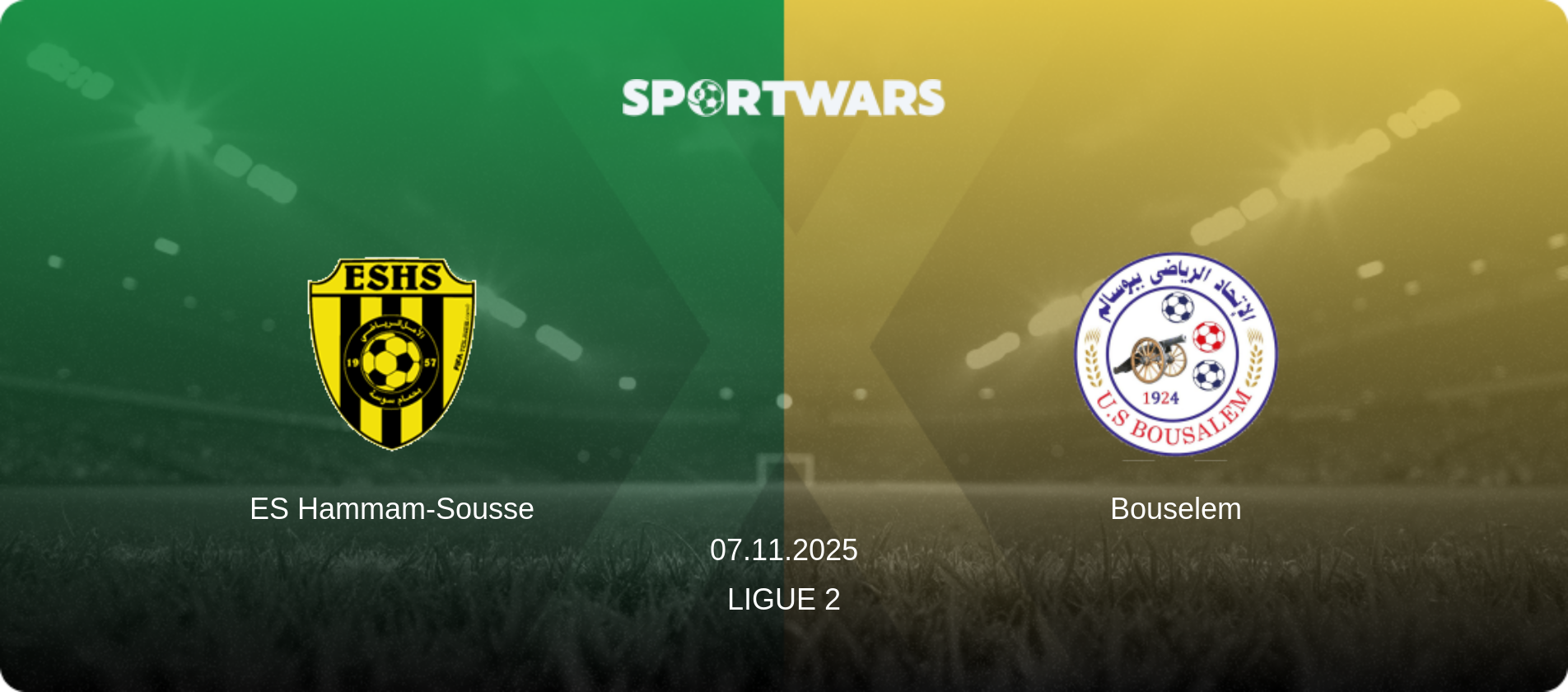 ES Hammam-Sousse — Bouselem, 07.11.2025 — Ligue 2 (match preview)