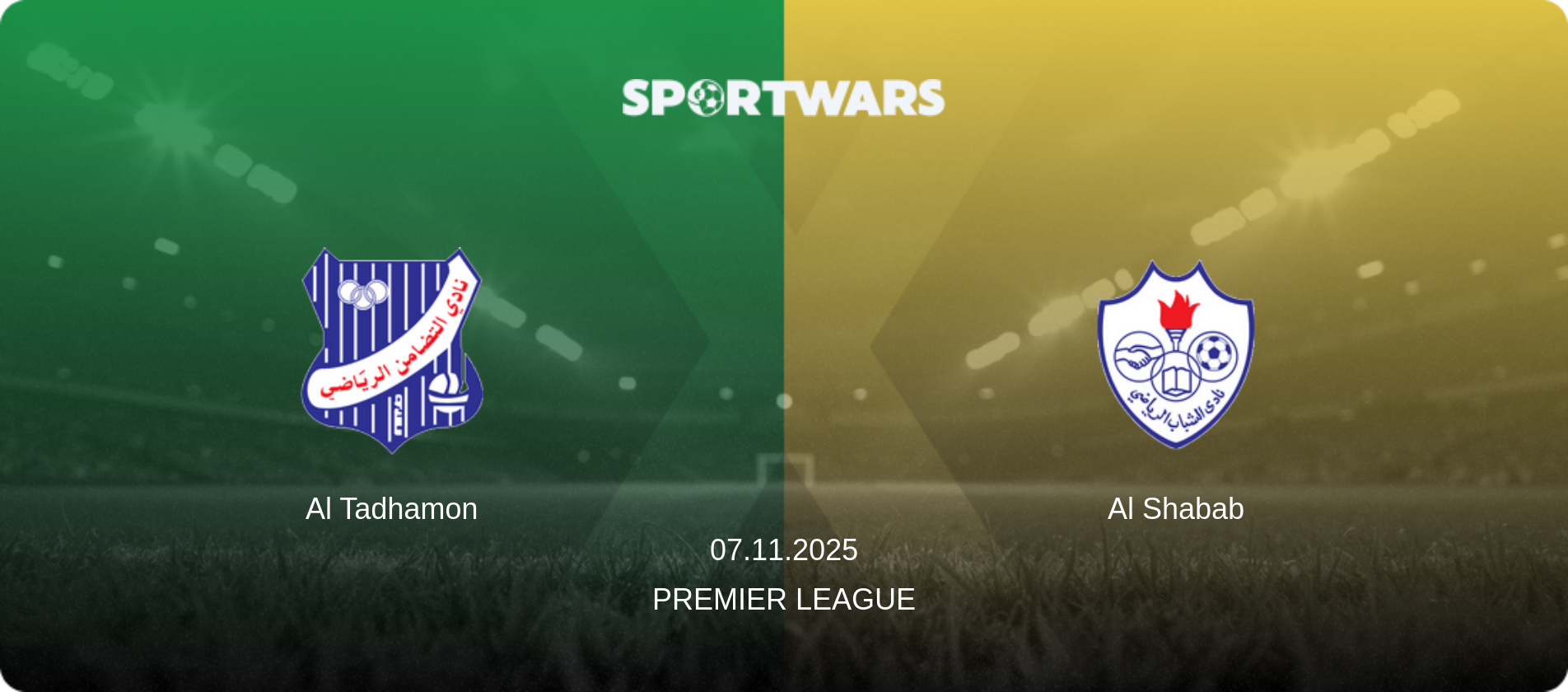 Al Tadhamon — Al Shabab, 07.11.2025 — Premier League (match preview)