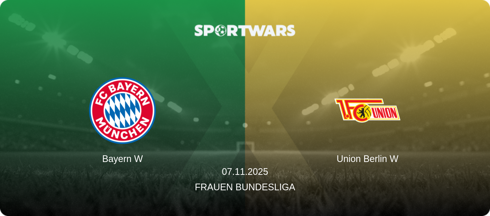 Bayern W — Union Berlin W, 07.11.2025 — Frauen Bundesliga (match preview)
