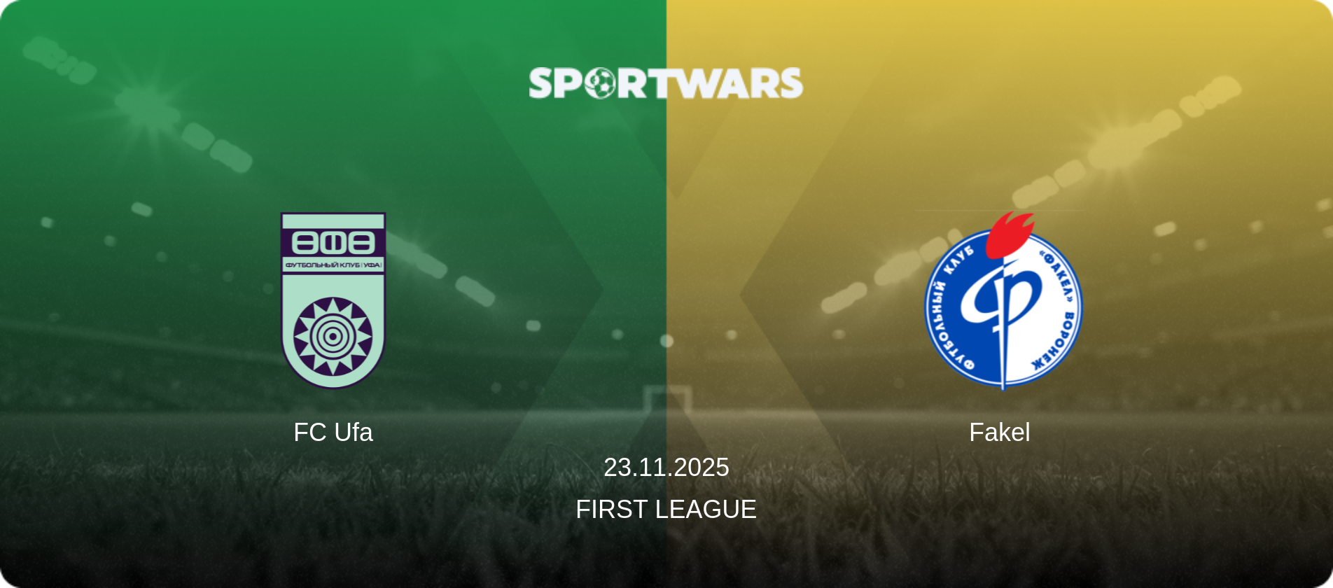 FC Ufa — Fakel, 23.11.2025 — First League (match preview)