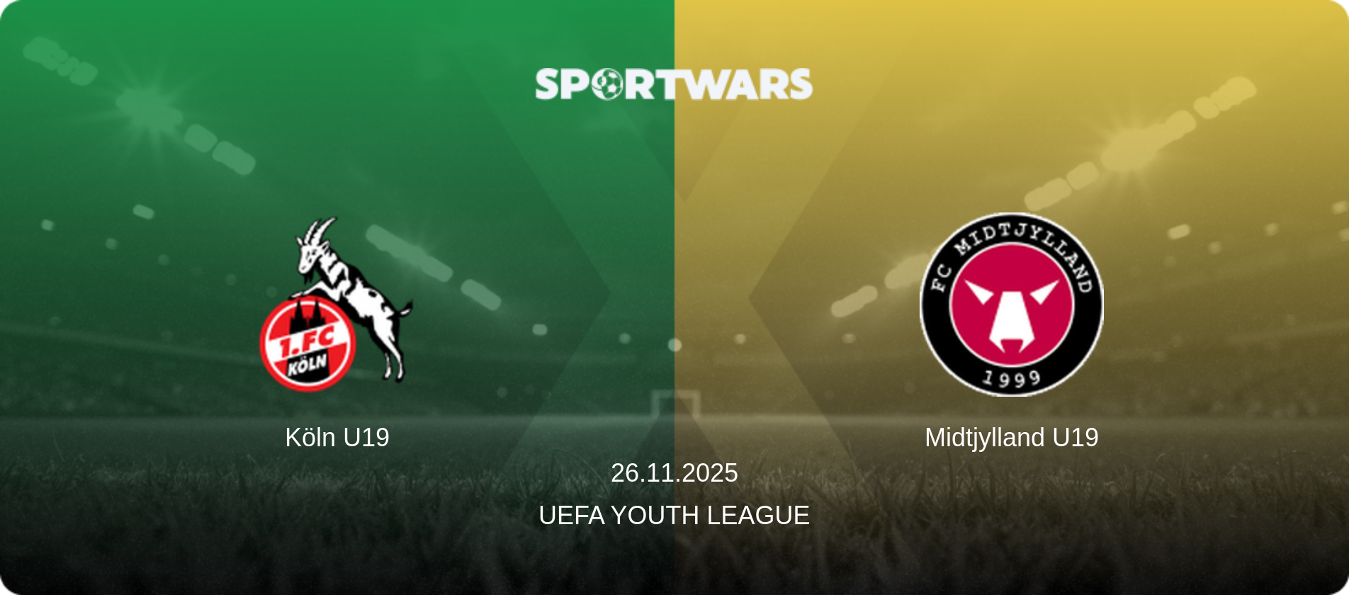 Köln U19 — Midtjylland U19, 26.11.2025 — UEFA Youth League (match preview)