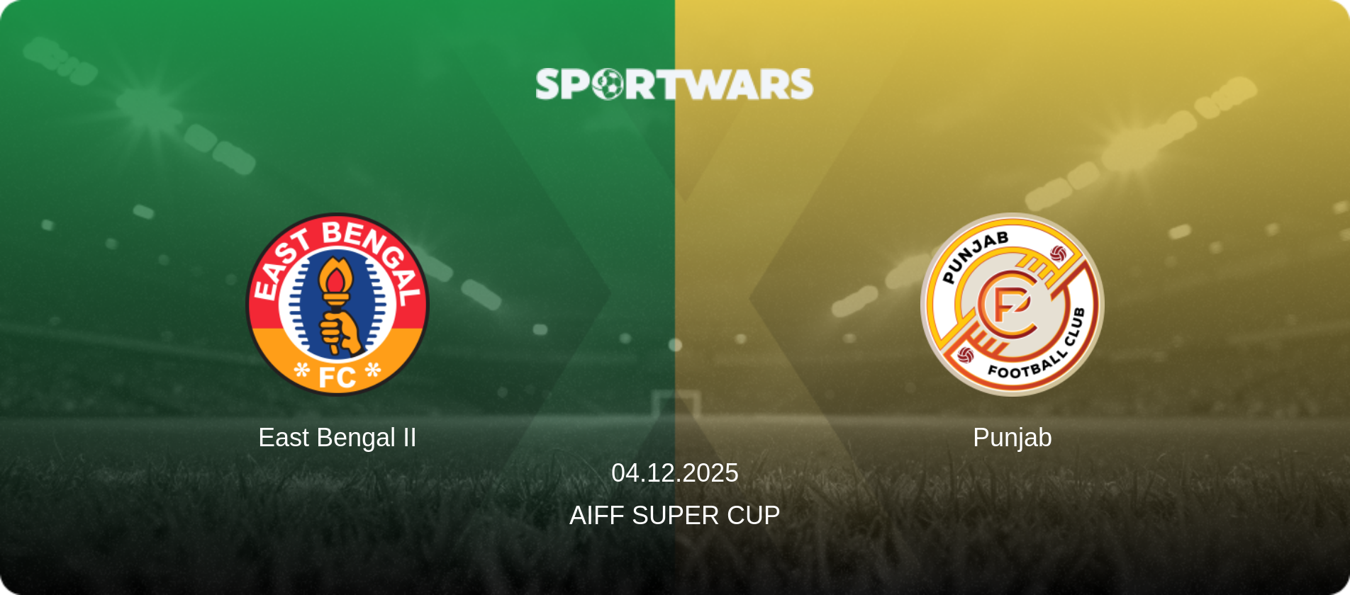 East Bengal II — Punjab, 04.12.2025 — AIFF Super Cup (match preview)