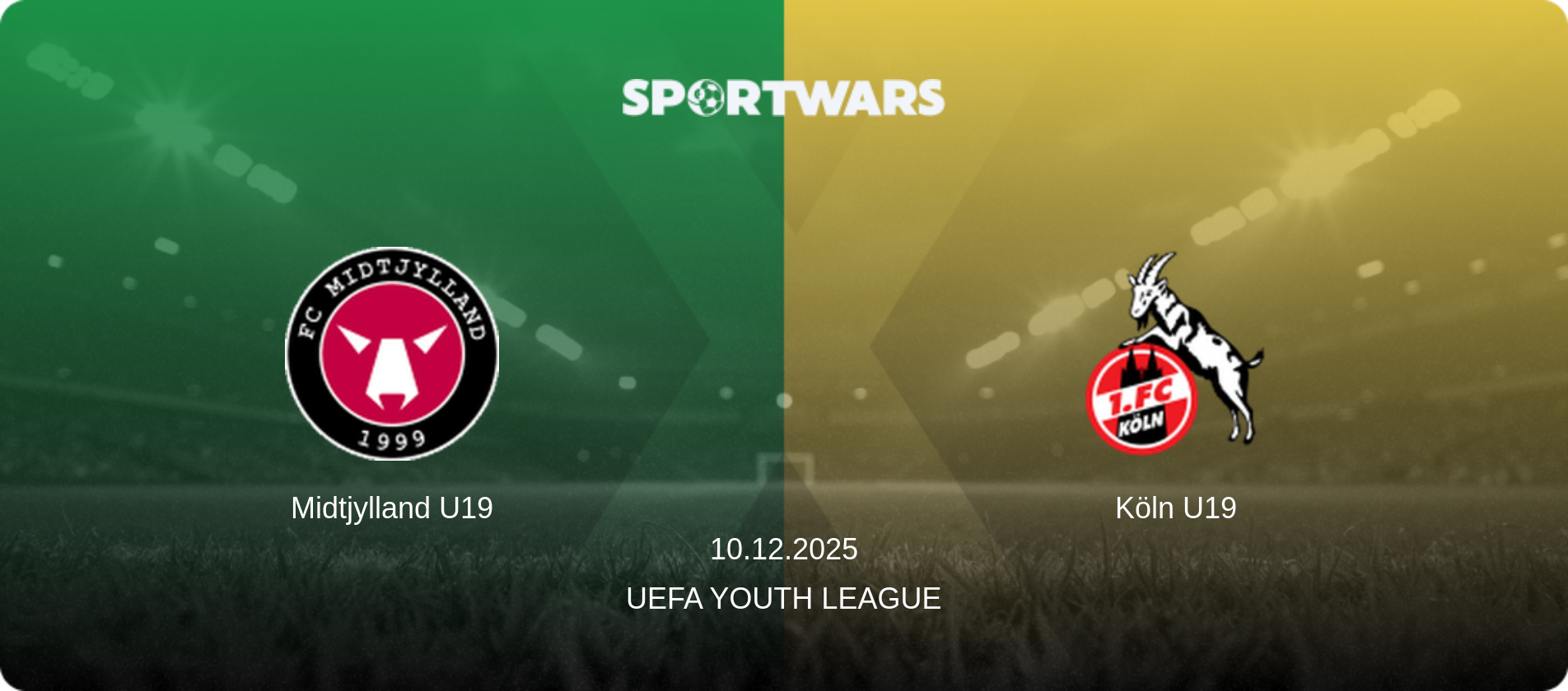 Midtjylland U19 — Köln U19, 10.12.2025 — UEFA Youth League (match preview)