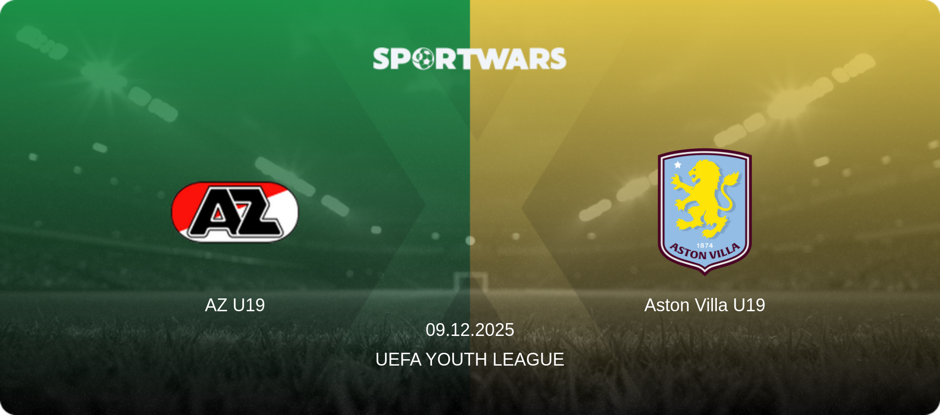 AZ U19 — Aston Villa U19, 09.12.2025 — UEFA Youth League (match preview)