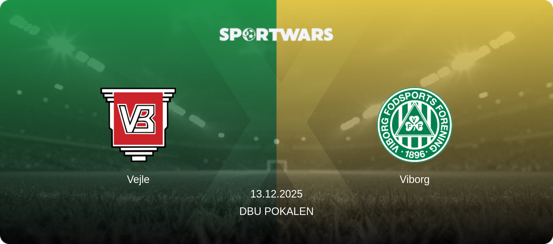 Vejle — Viborg, 13.12.2025 — DBU Pokalen (match preview)
