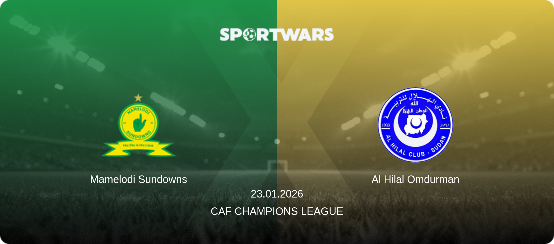 Mamelodi Sundowns — Al Hilal Omdurman, 23.01.2026 — CAF Champions League (match preview)