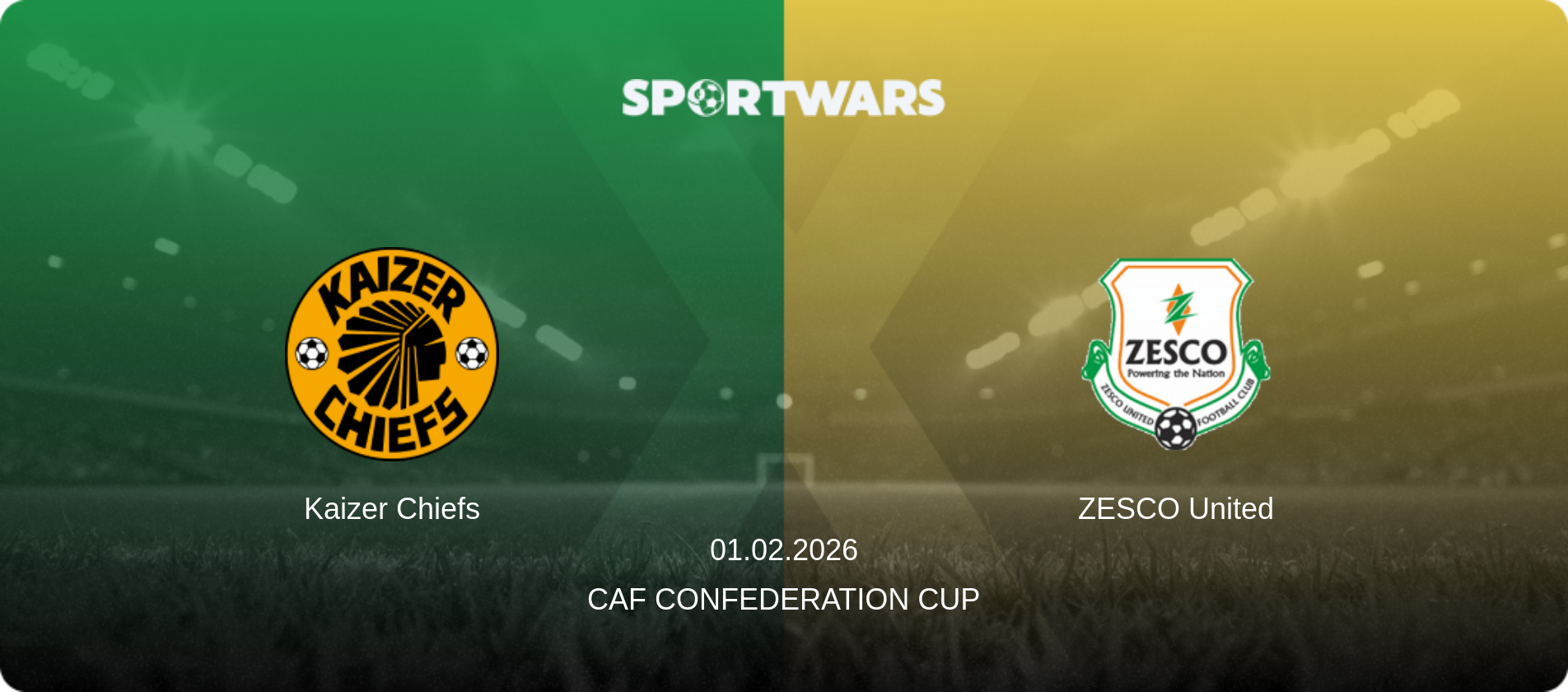 Kaizer Chiefs — ZESCO United, 01.02.2026 — CAF Confederation Cup (match preview)