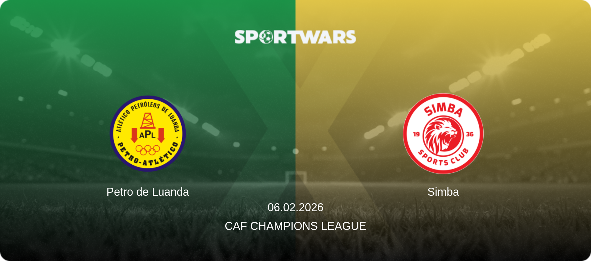 Petro de Luanda — Simba, 06.02.2026 — CAF Champions League (match preview)
