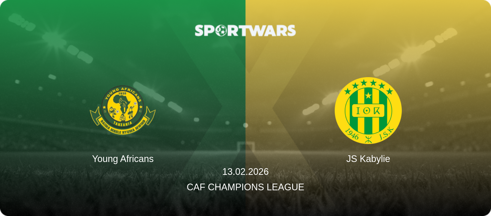 Young Africans — JS Kabylie, 13.02.2026 — CAF Champions League (match preview)