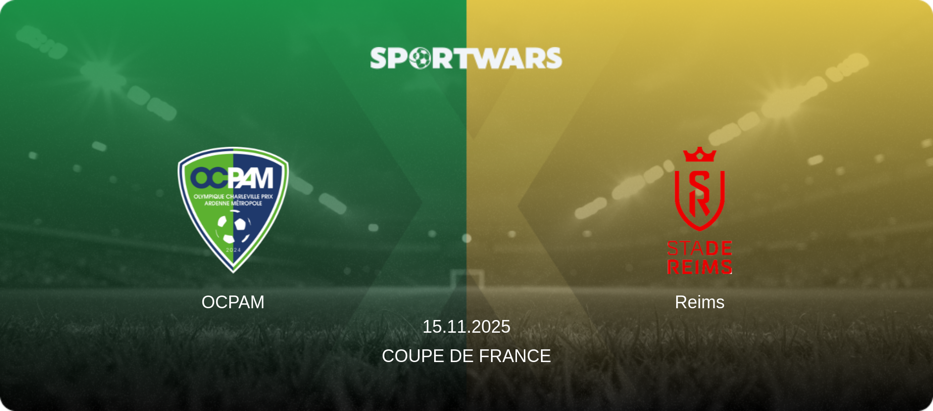 OCPAM — Reims, 15.11.2025 — Coupe de France (match preview)