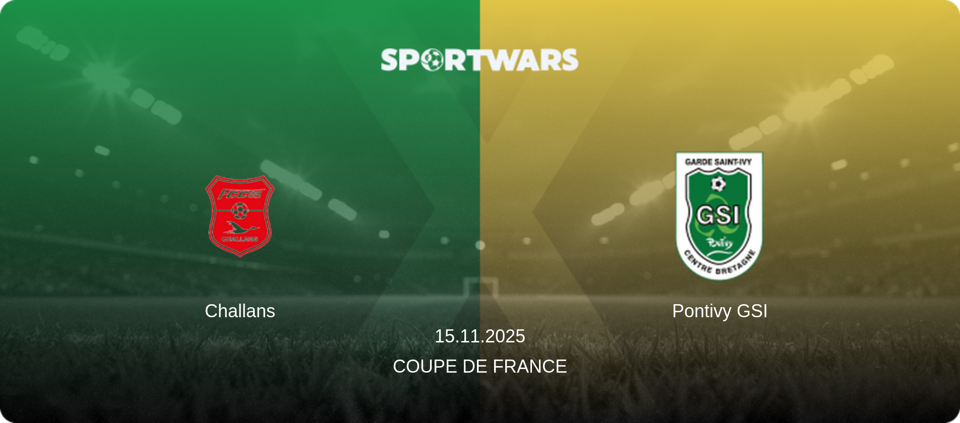Challans — Pontivy GSI, 15.11.2025 — Coupe de France (match preview)