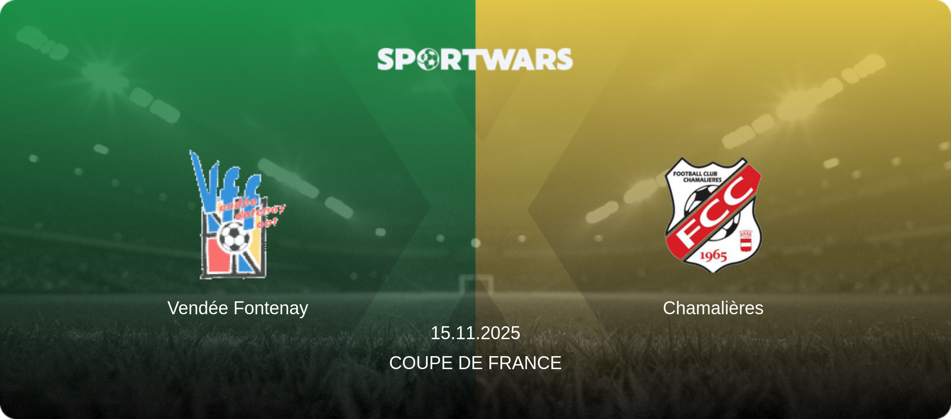 Vendée Fontenay — Chamalières, 15.11.2025 — Coupe de France (match preview)