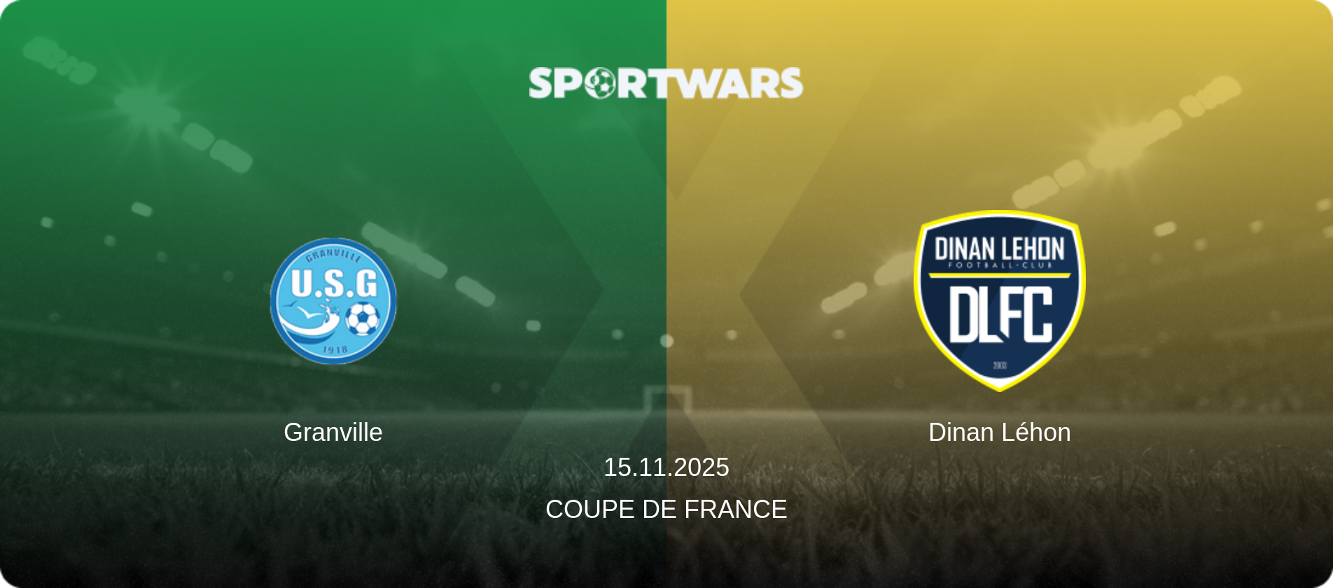 Granville — Dinan Léhon, 15.11.2025 — Coupe de France (match preview)