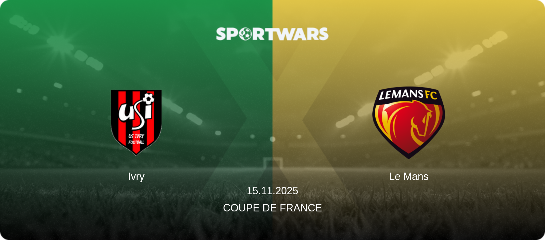 Ivry — Le Mans, 15.11.2025 — Coupe de France (match preview)
