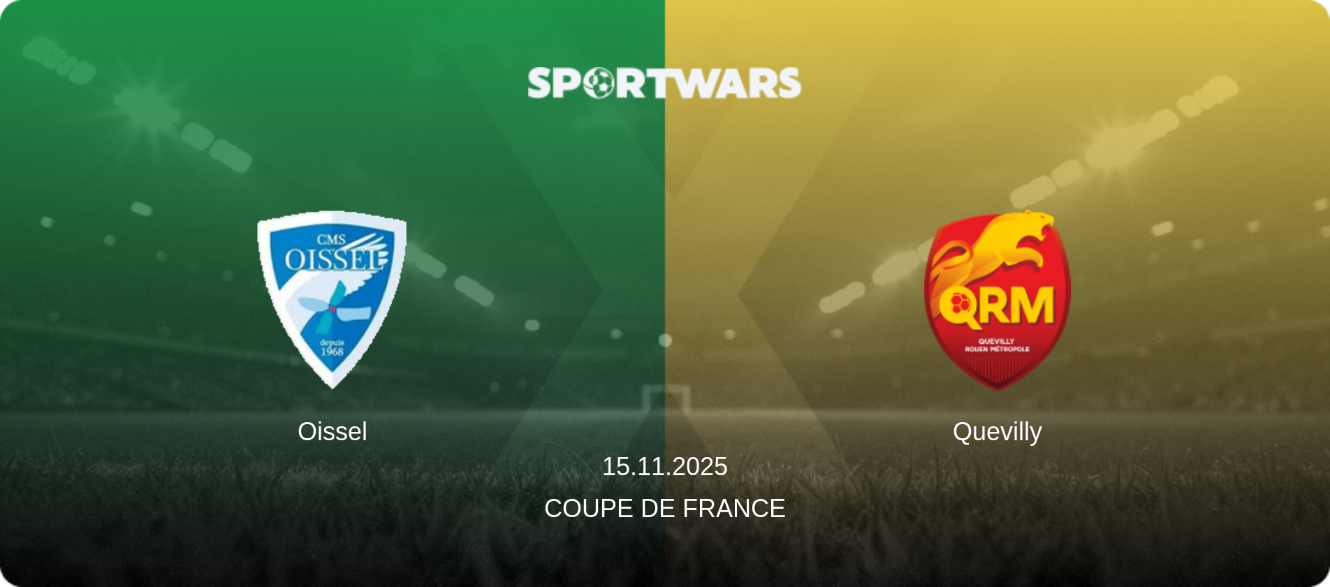 Oissel — Quevilly, 15.11.2025 — Coupe de France (match preview)
