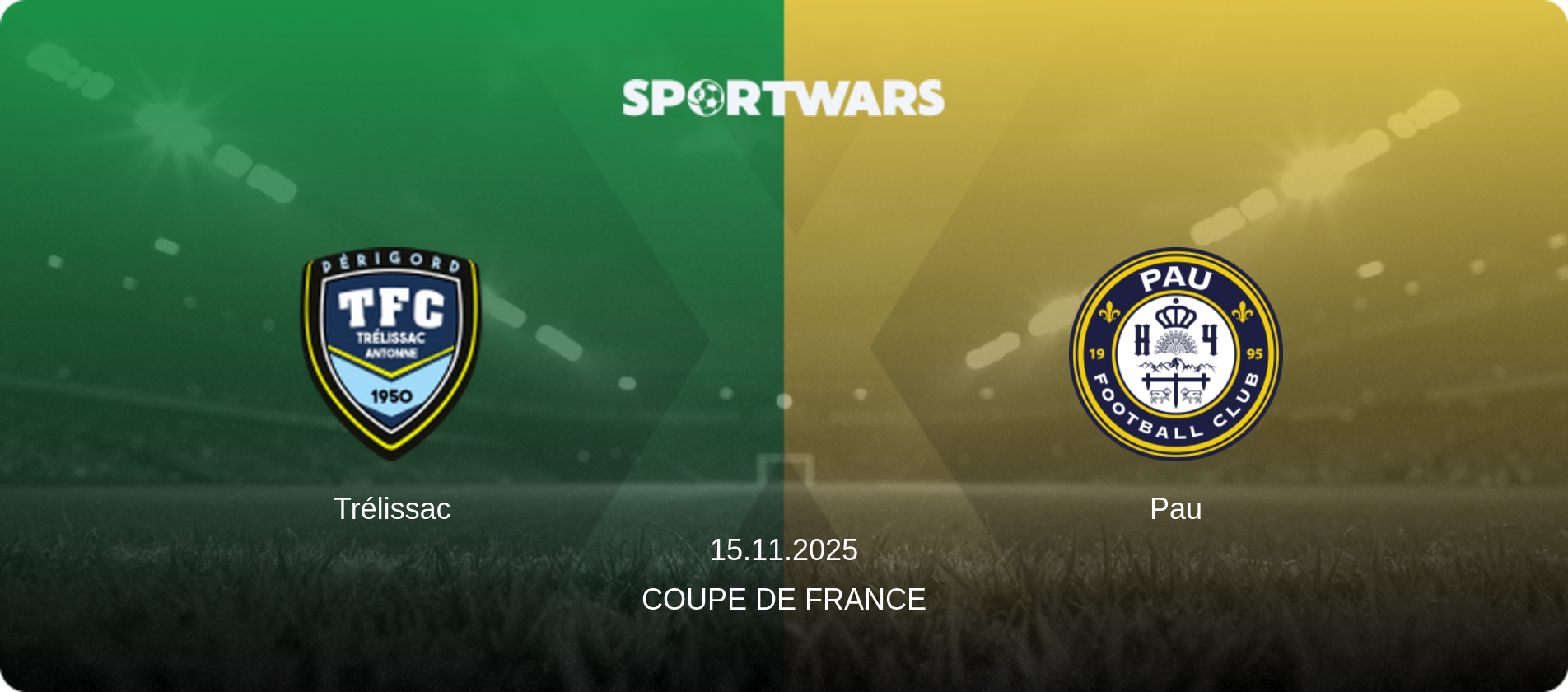 Trélissac — Pau, 15.11.2025 — Coupe de France (match preview)
