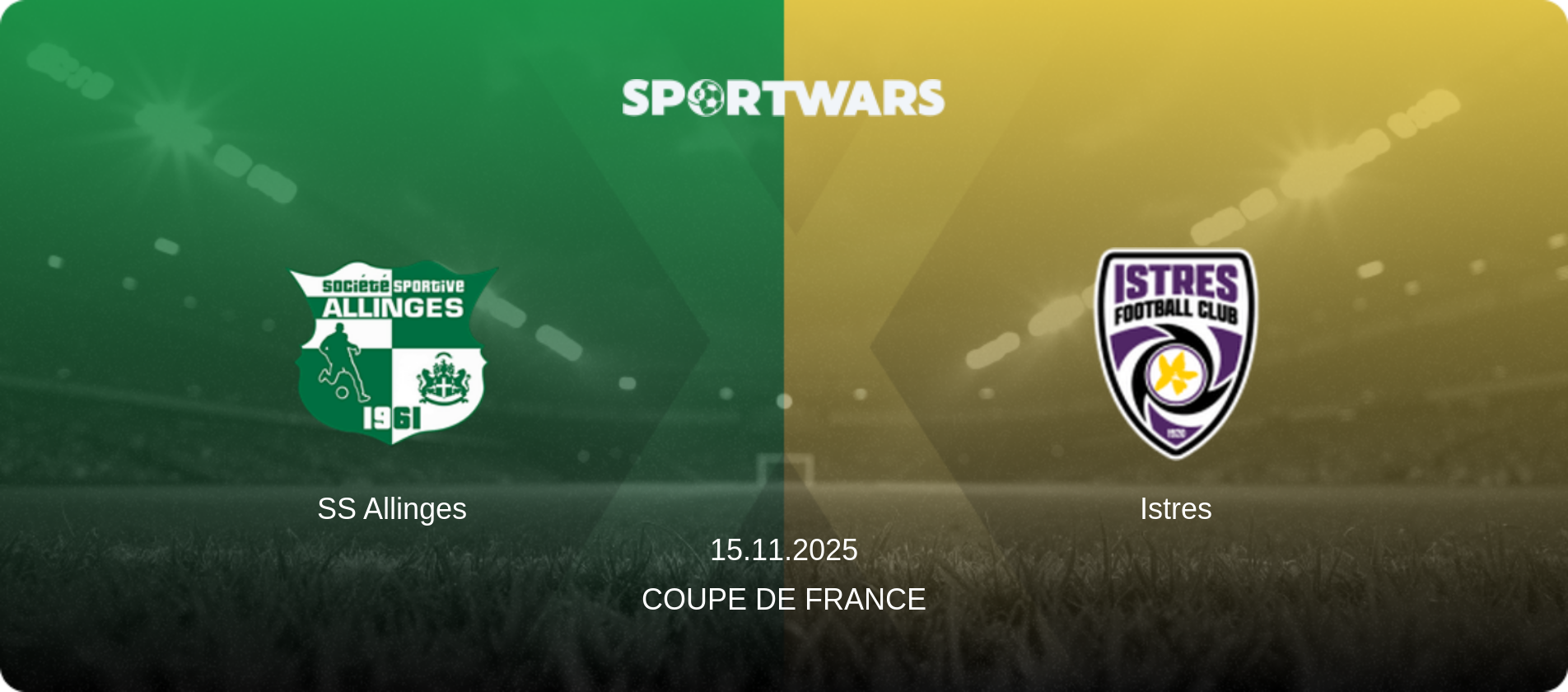 SS Allinges — Istres, 15.11.2025 — Coupe de France (match preview)