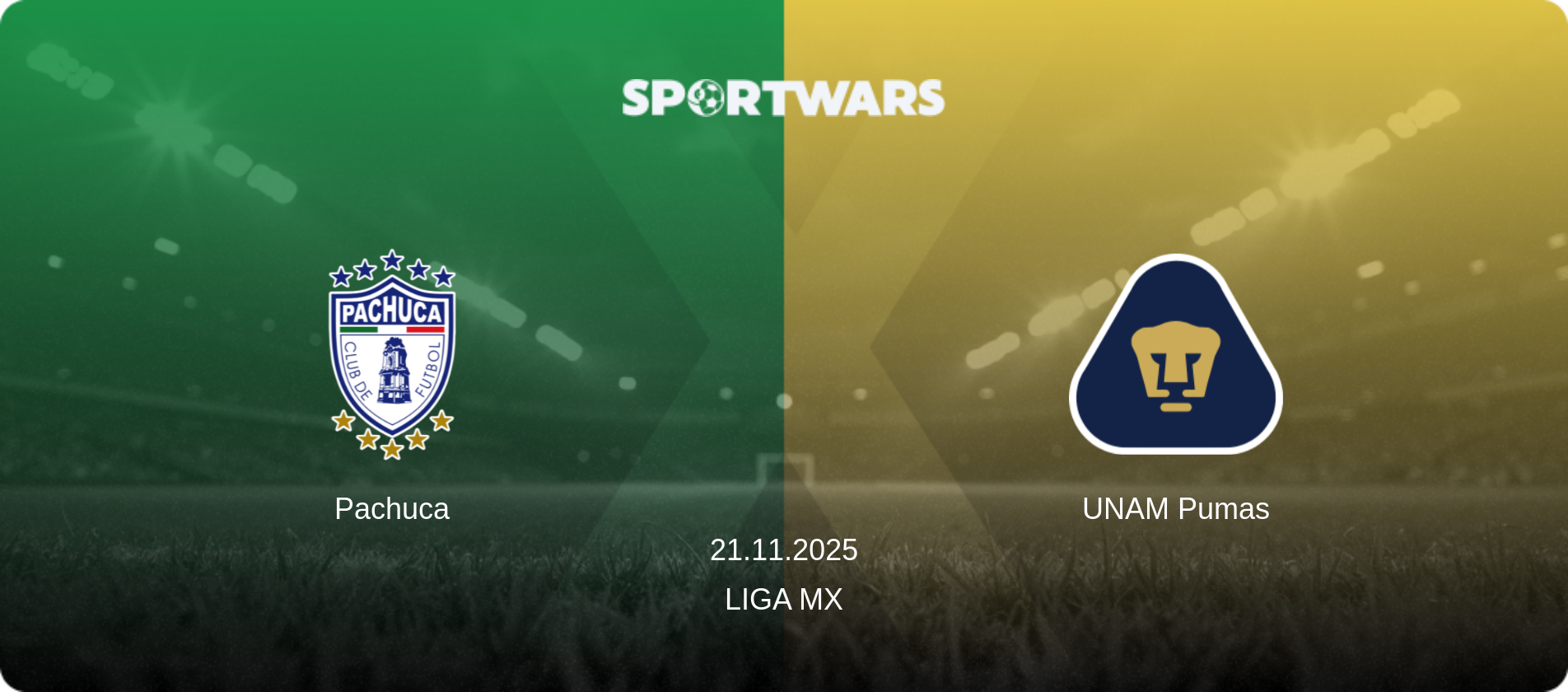 Pachuca — UNAM Pumas, 21.11.2025 — Liga MX (match preview)