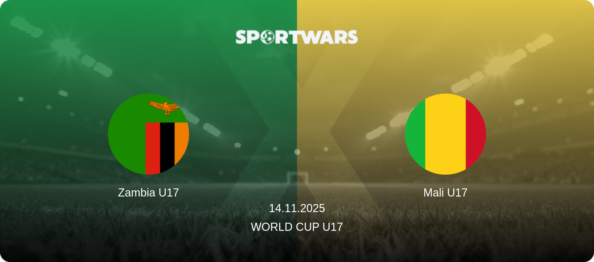 Zambia U17 — Mali U17, 14.11.2025 — World Cup U17 (match preview)