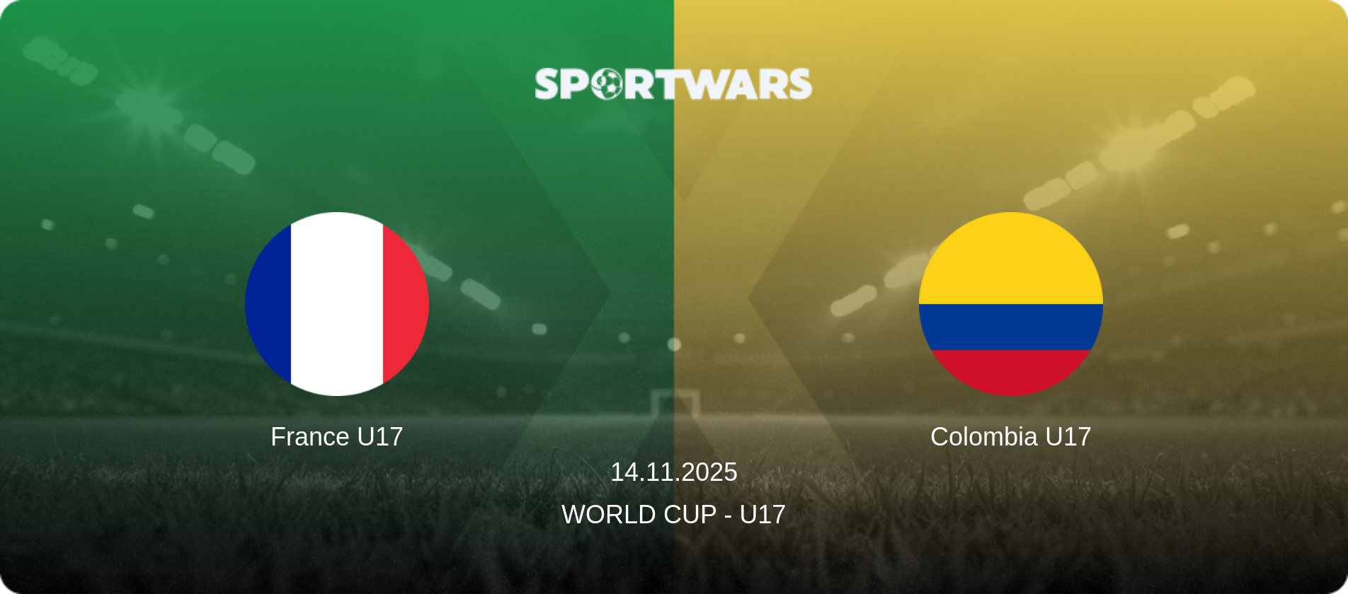 France U17 — Colombia U17, 14.11.2025 — World Cup - U17 (match preview)