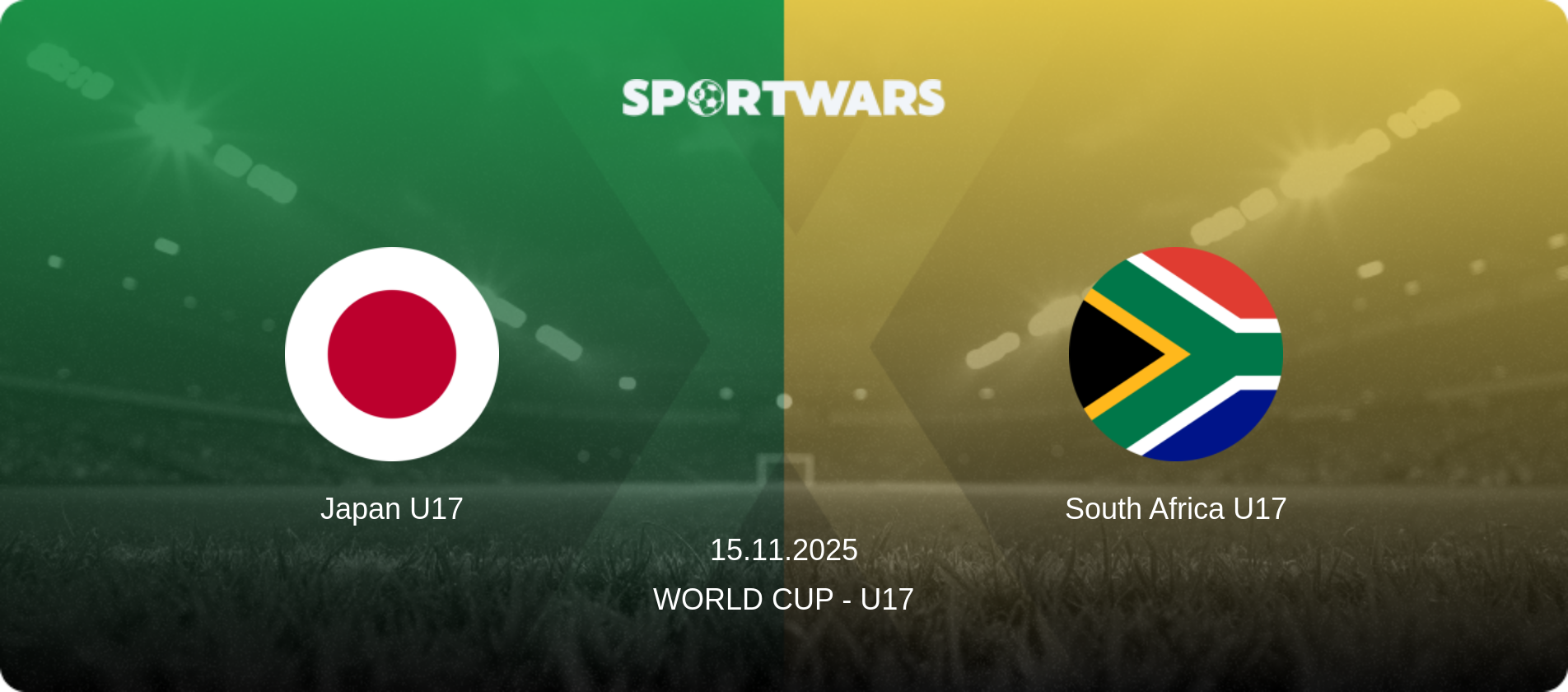 Japan U17 — South Africa U17, 15.11.2025 — World Cup - U17 (match preview)