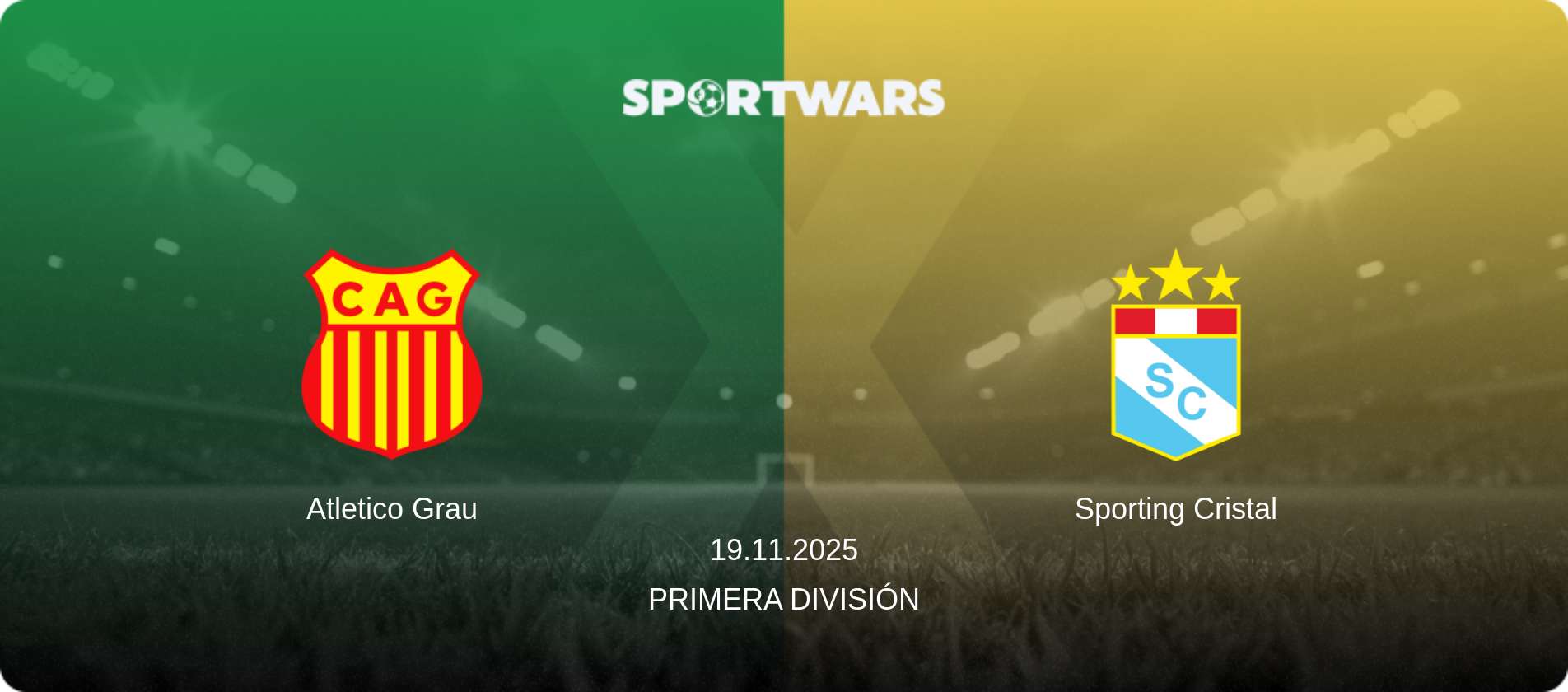Atletico Grau — Sporting Cristal, 19.11.2025 — Primera División (match preview)