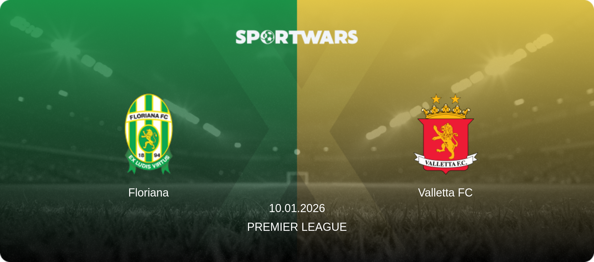 Floriana — Valletta FC, 10.01.2026 — Premier League (match preview)