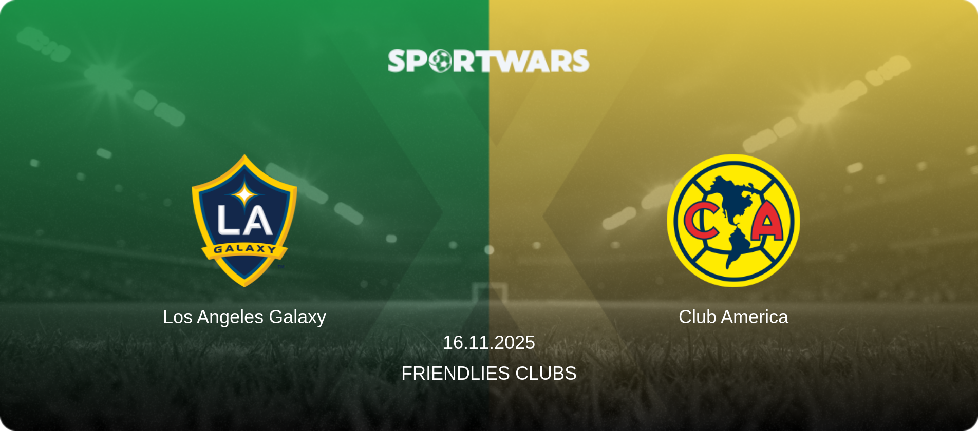 Los Angeles Galaxy — Club America, 16.11.2025 — Friendlies Clubs (match preview)