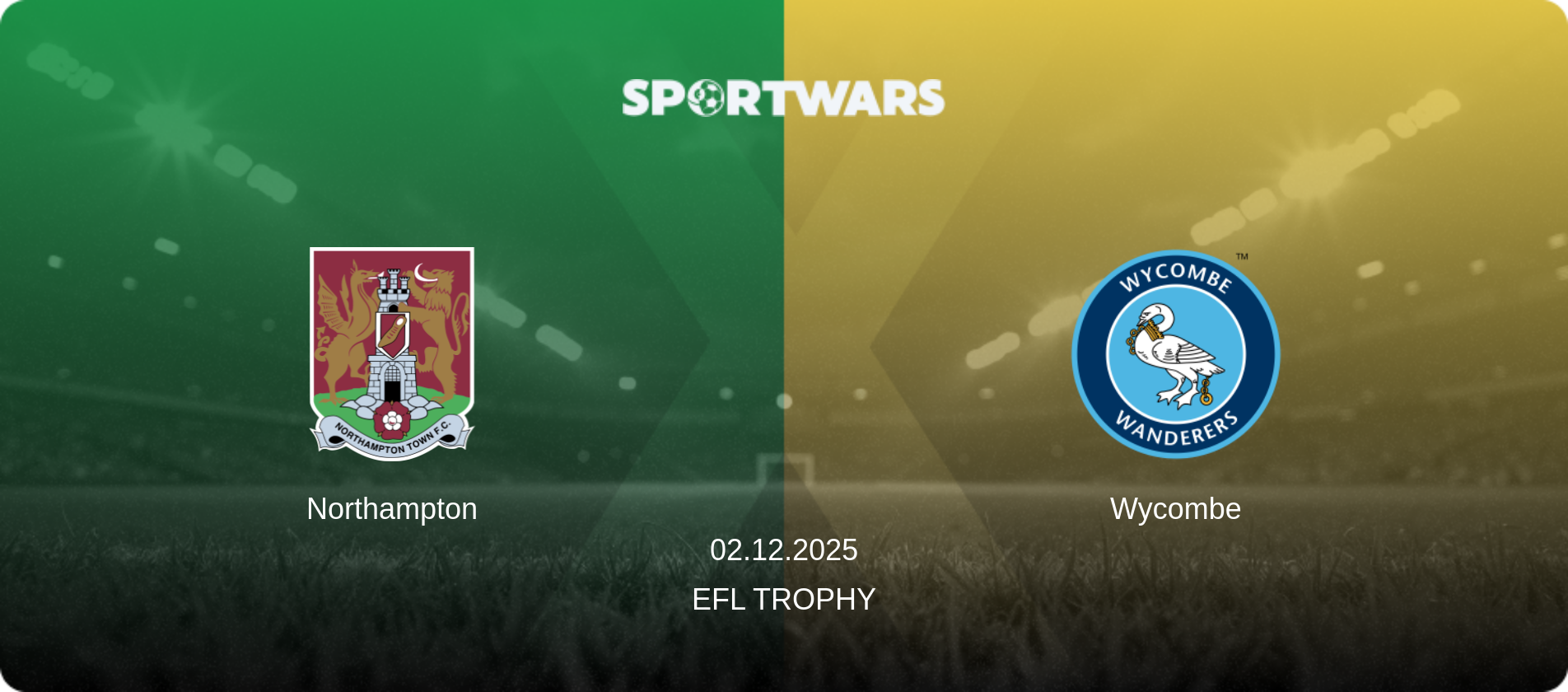 Northampton — Wycombe, 02.12.2025 — EFL Trophy (match preview)