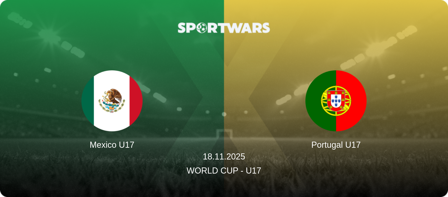 Mexico U17 — Portugal U17, 18.11.2025 — World Cup - U17 (match preview)