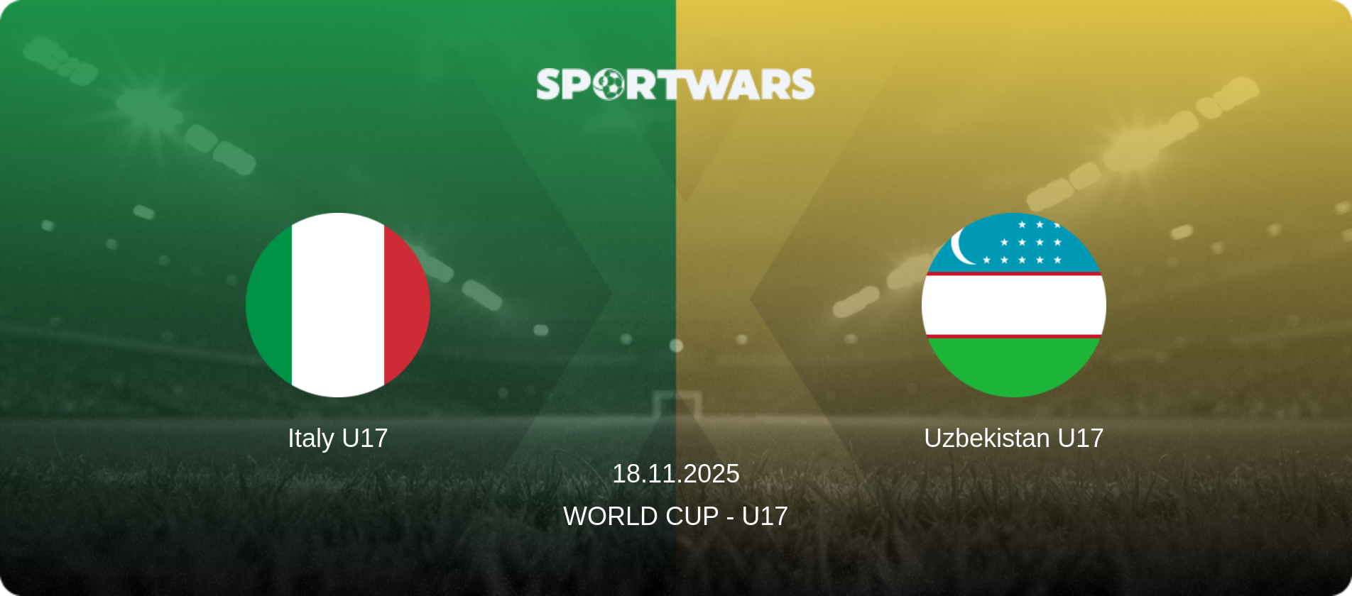 Italy U17 — Uzbekistan U17, 18.11.2025 — World Cup - U17 (match preview)