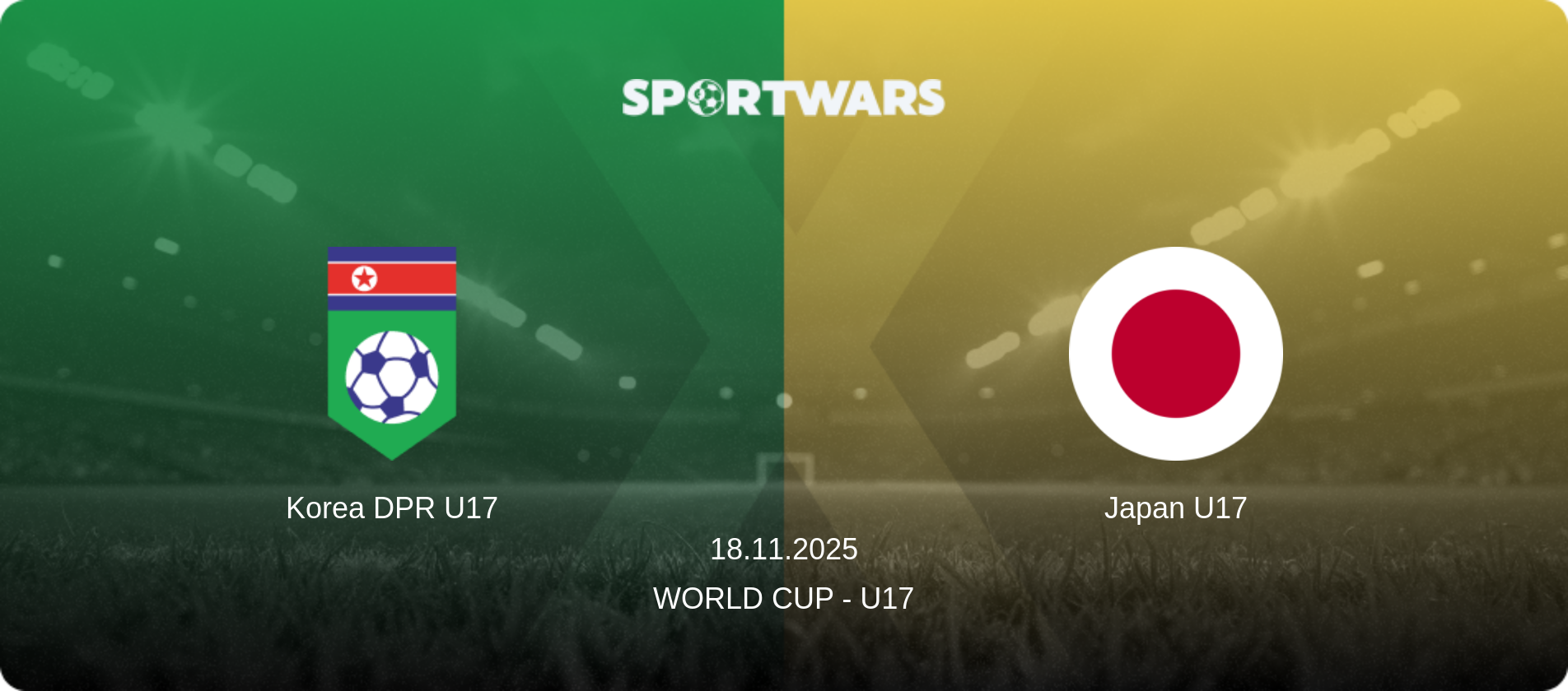 Korea DPR U17 — Japan U17, 18.11.2025 — World Cup - U17 (match preview)