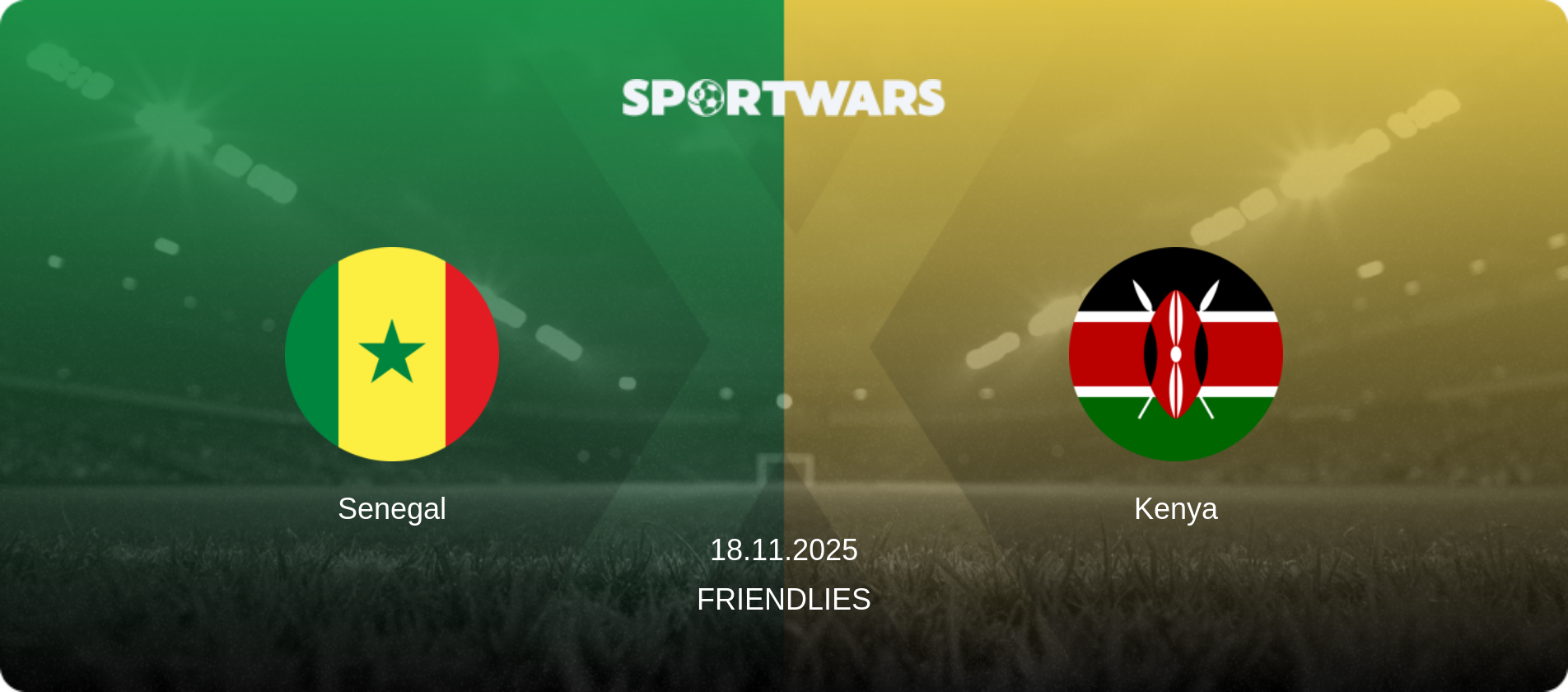 Senegal — Kenya, 18.11.2025 — Friendlies (match preview)