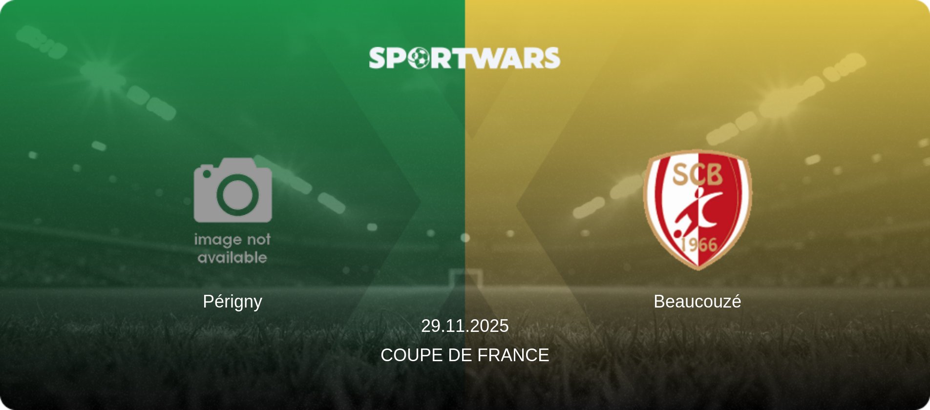 Périgny — Beaucouzé, 29.11.2025 — Coupe de France (match preview)