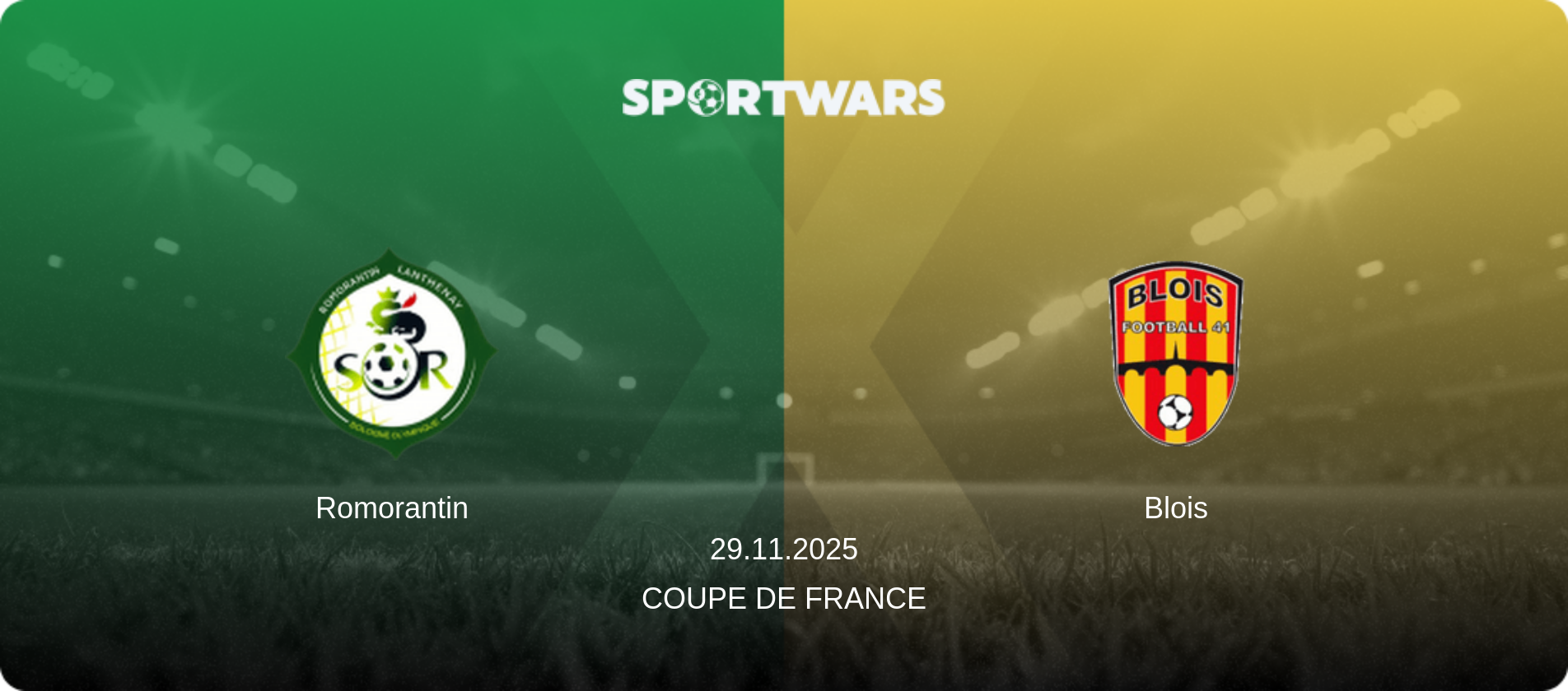 Romorantin — Blois, 29.11.2025 — Coupe de France (match preview)