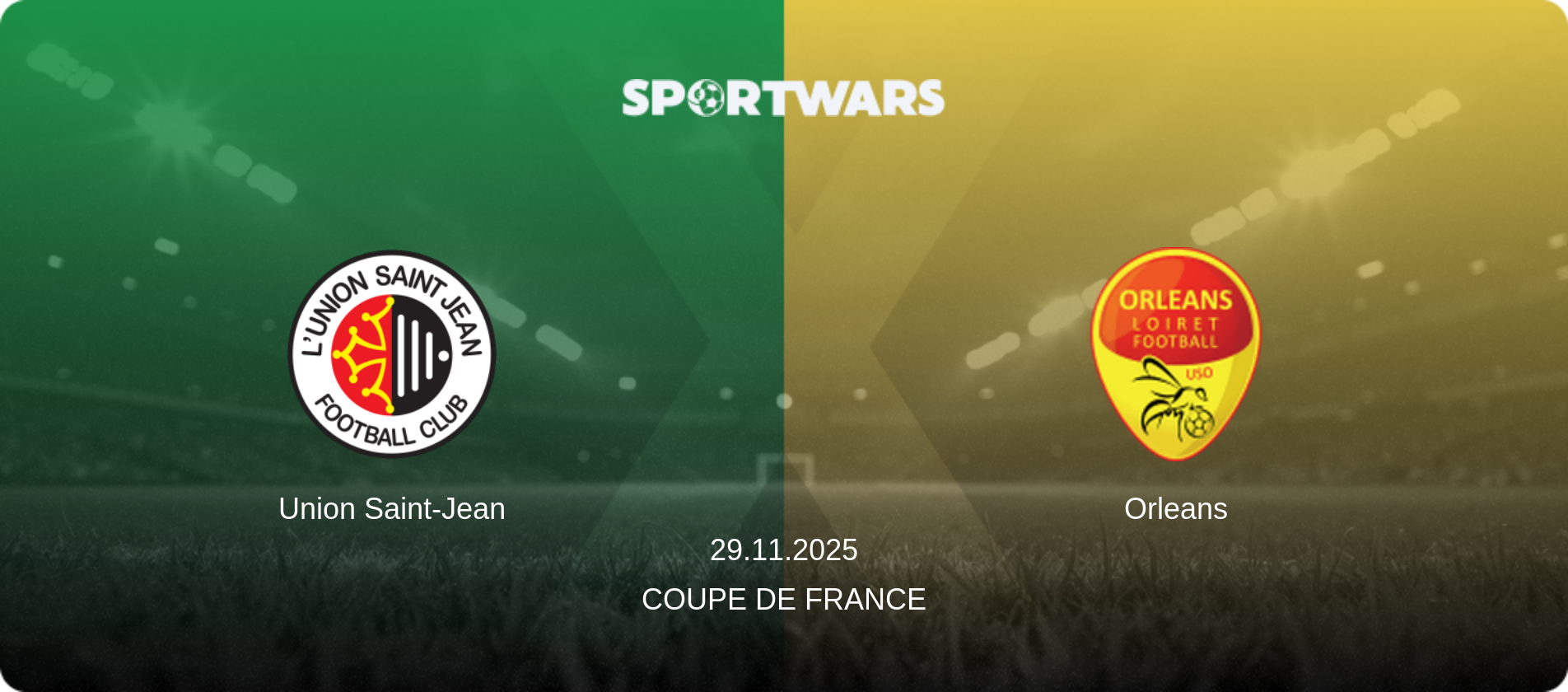 Union Saint-Jean — Orleans, 29.11.2025 — Coupe de France (match preview)