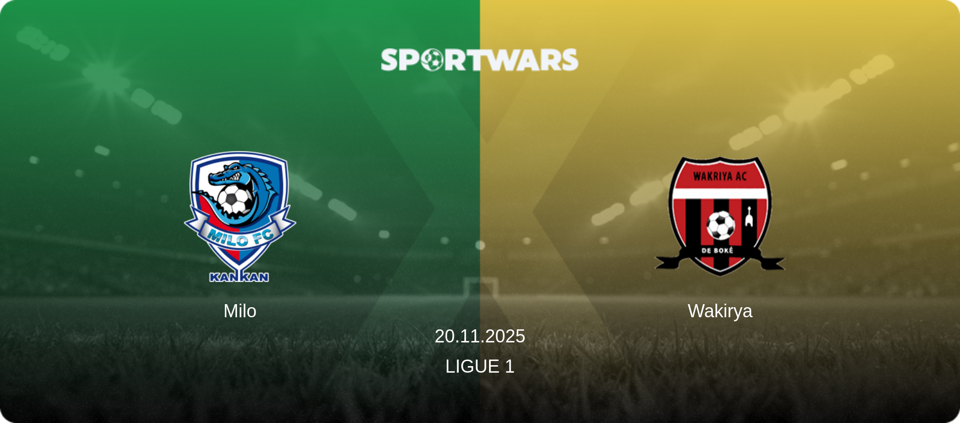 Milo — Wakirya, 20.11.2025 — Ligue 1 (match preview)