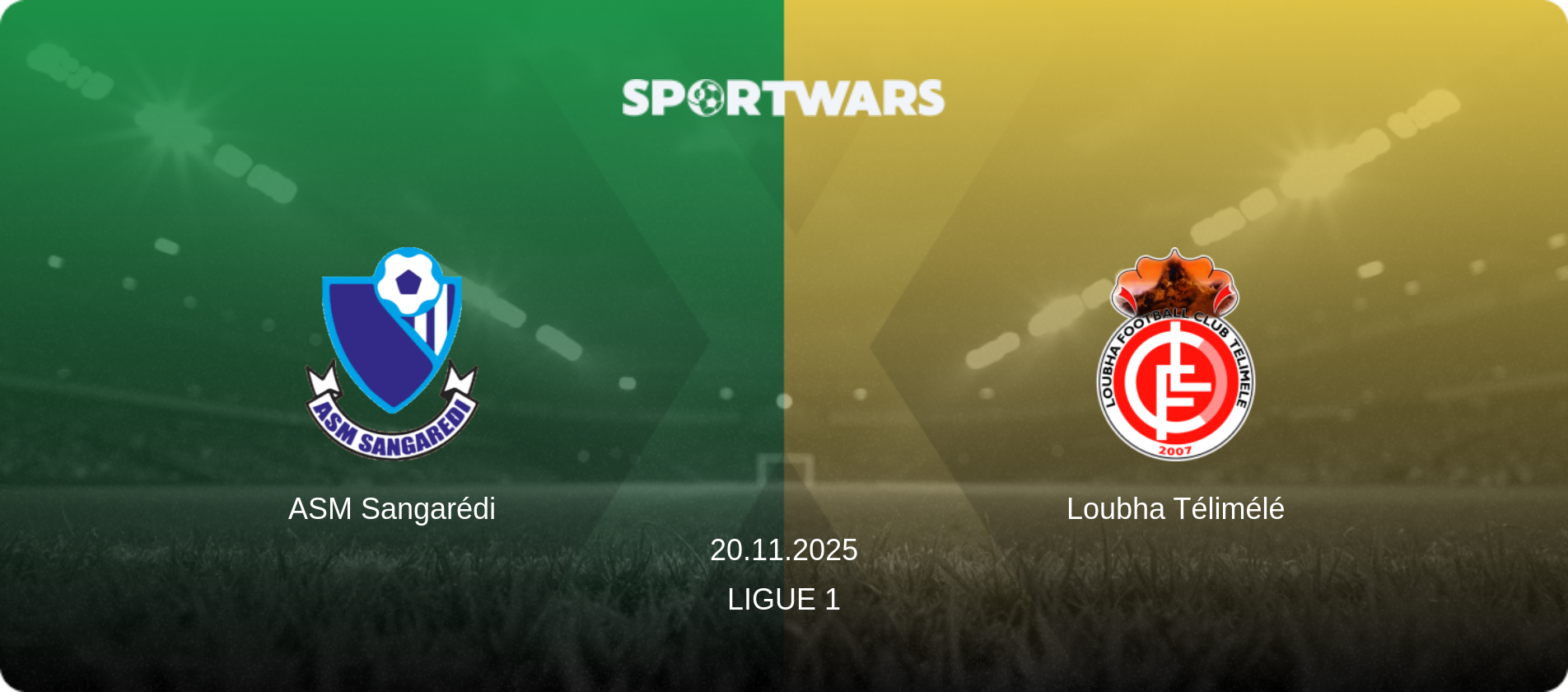 ASM Sangarédi — Loubha Télimélé, 20.11.2025 — Ligue 1 (match preview)