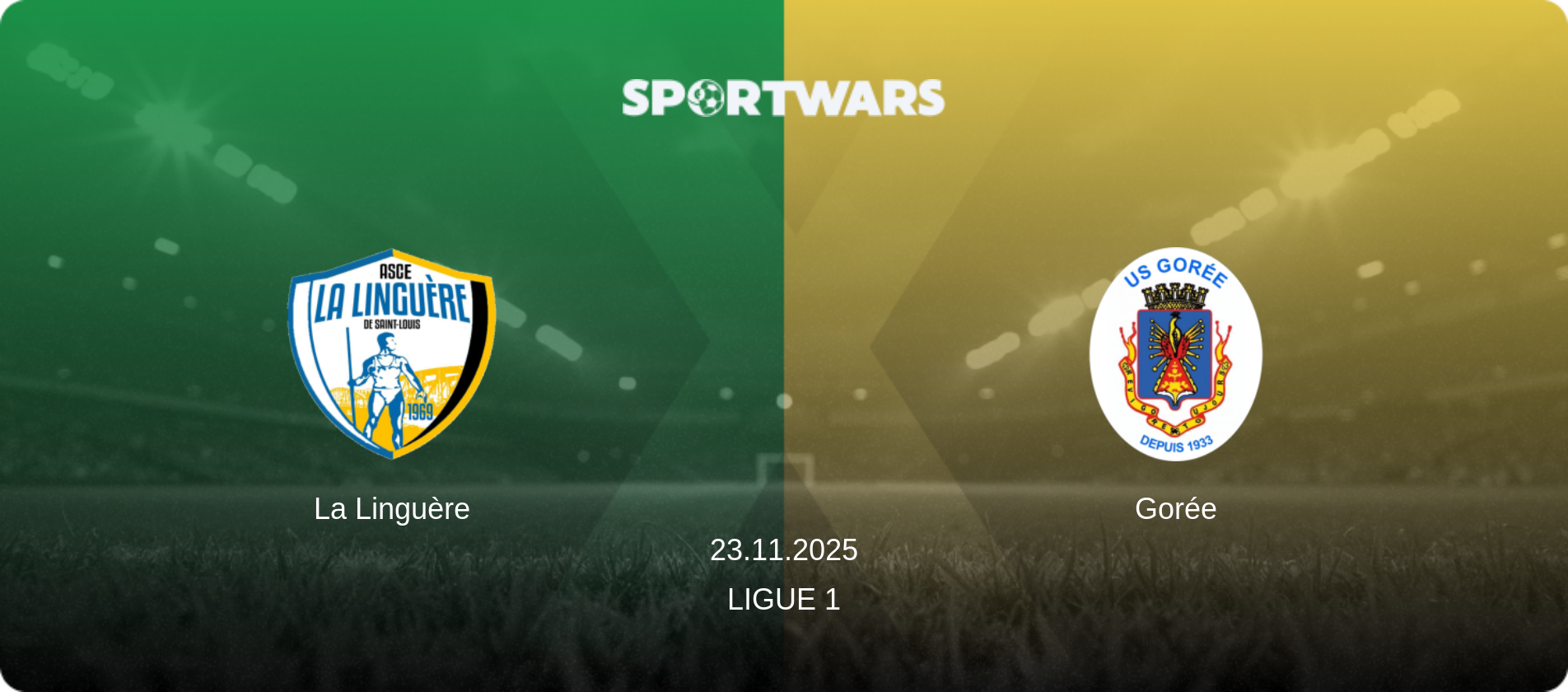 La Linguère — Gorée, 23.11.2025 — Ligue 1 (match preview)