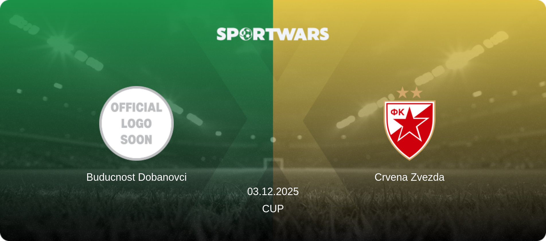 Buducnost Dobanovci — Crvena Zvezda, 03.12.2025 — Cup (match preview)