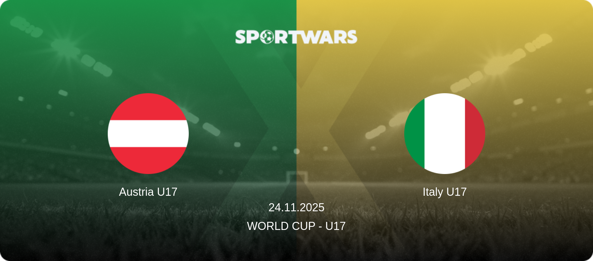 Austria U17 — Italy U17, 24.11.2025 — World Cup - U17 (match preview)
