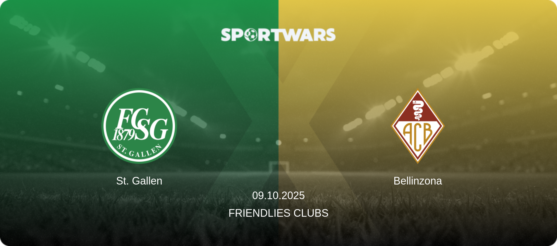 St. Gallen — Bellinzona, 09.10.2025 — Friendlies Clubs (match preview)