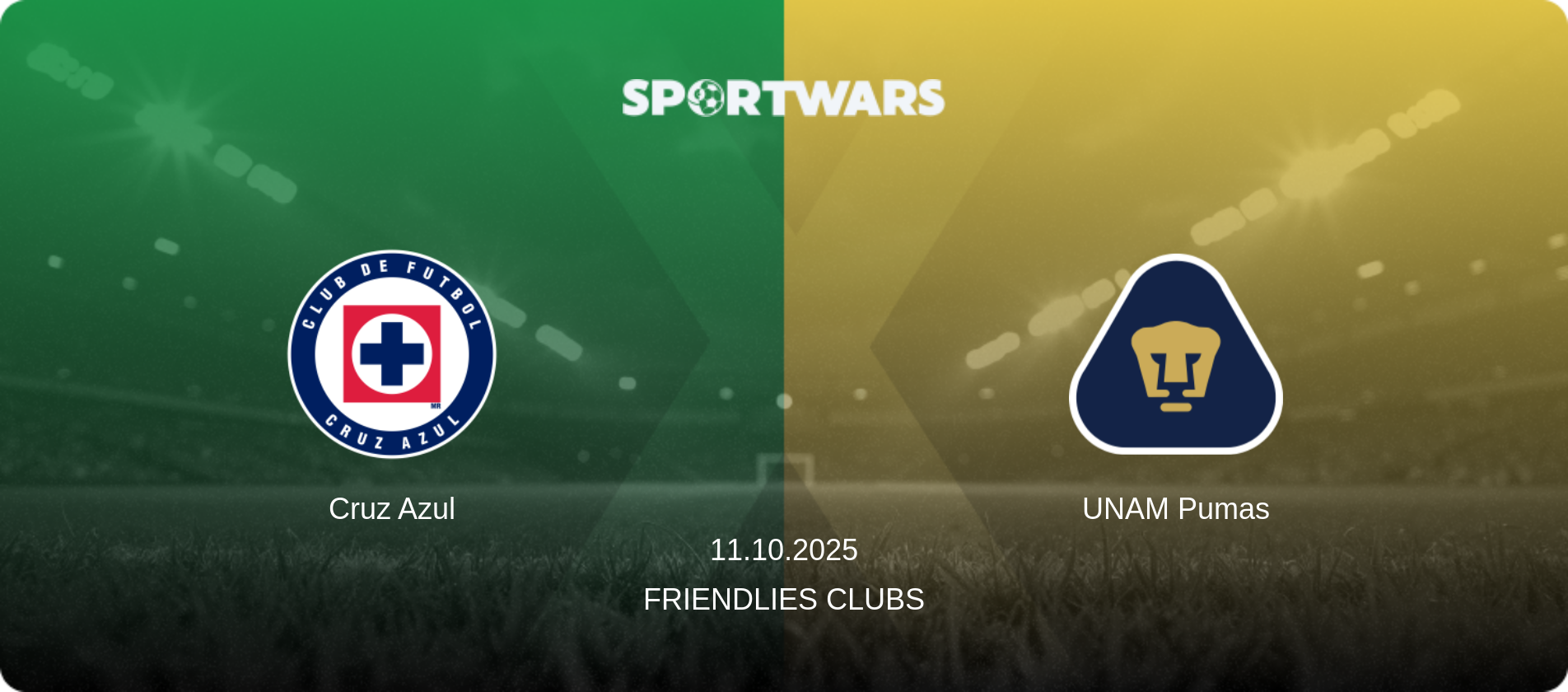 Cruz Azul — UNAM Pumas, 11.10.2025 — Friendlies Clubs (match preview)