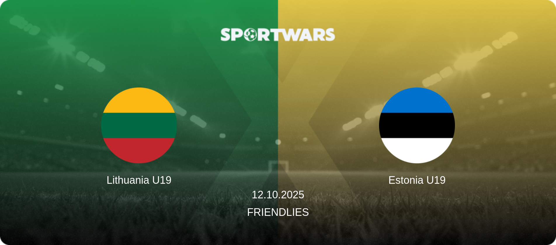Lithuania U19 — Estonia U19, 12.10.2025 — Friendlies (match preview)