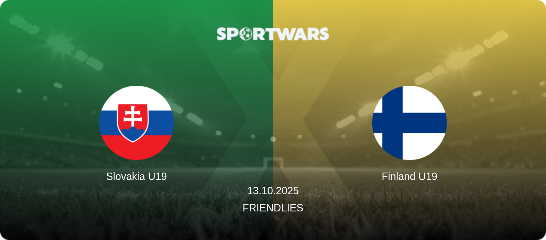 Slovakia U19 — Finland U19, 13.10.2025 — Friendlies (match preview)