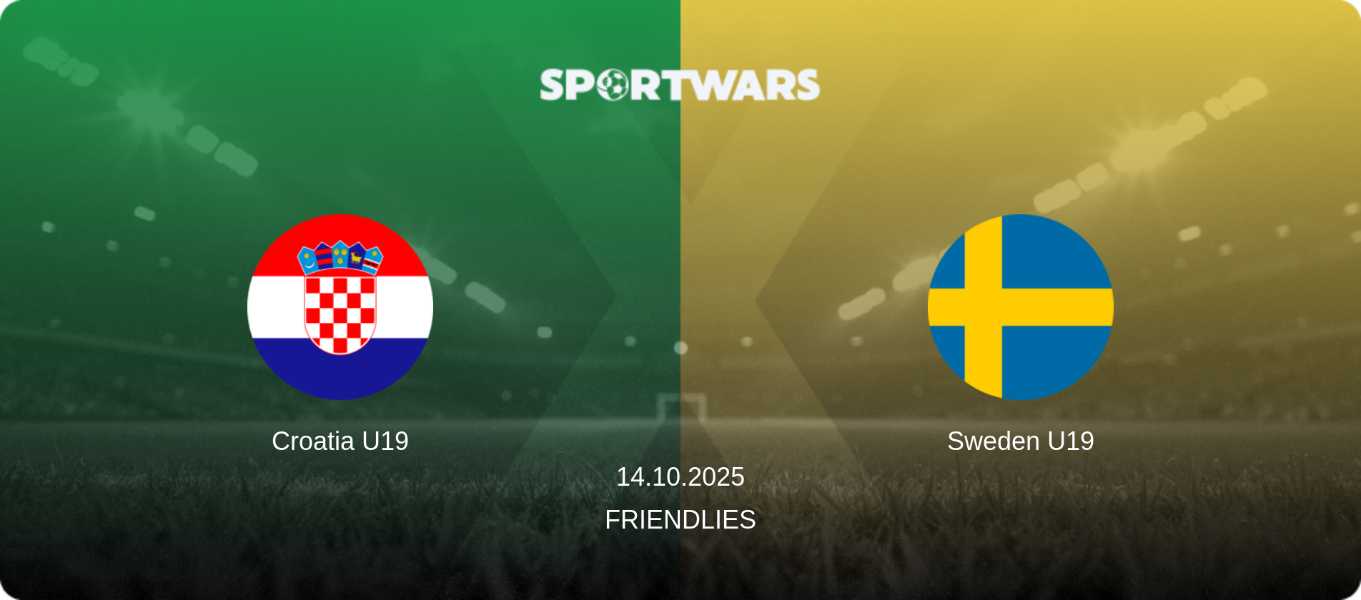 Croatia U19 — Sweden U19, 14.10.2025 — Friendlies (match preview)