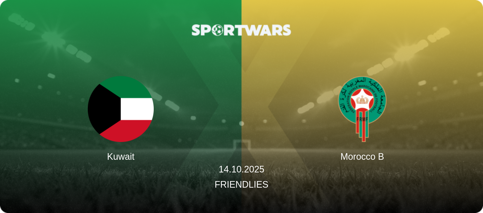 Kuwait — Morocco B, 14.10.2025 — Friendlies (match preview)