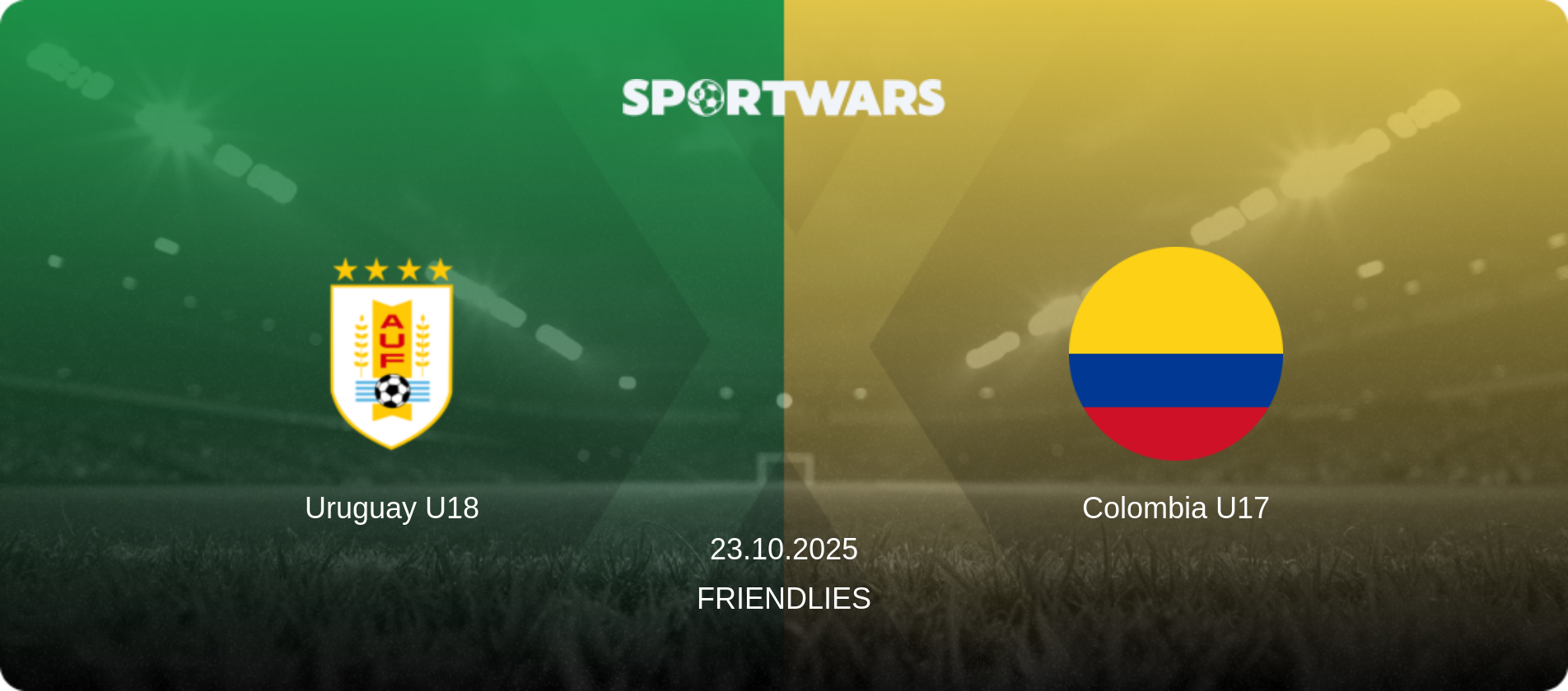 Uruguay U18 — Colombia U17, 23.10.2025 — Friendlies (match preview)