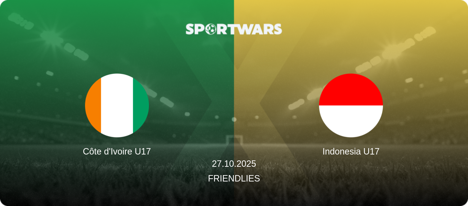 Côte d'Ivoire U17 — Indonesia U17, 27.10.2025 — Friendlies (match preview)