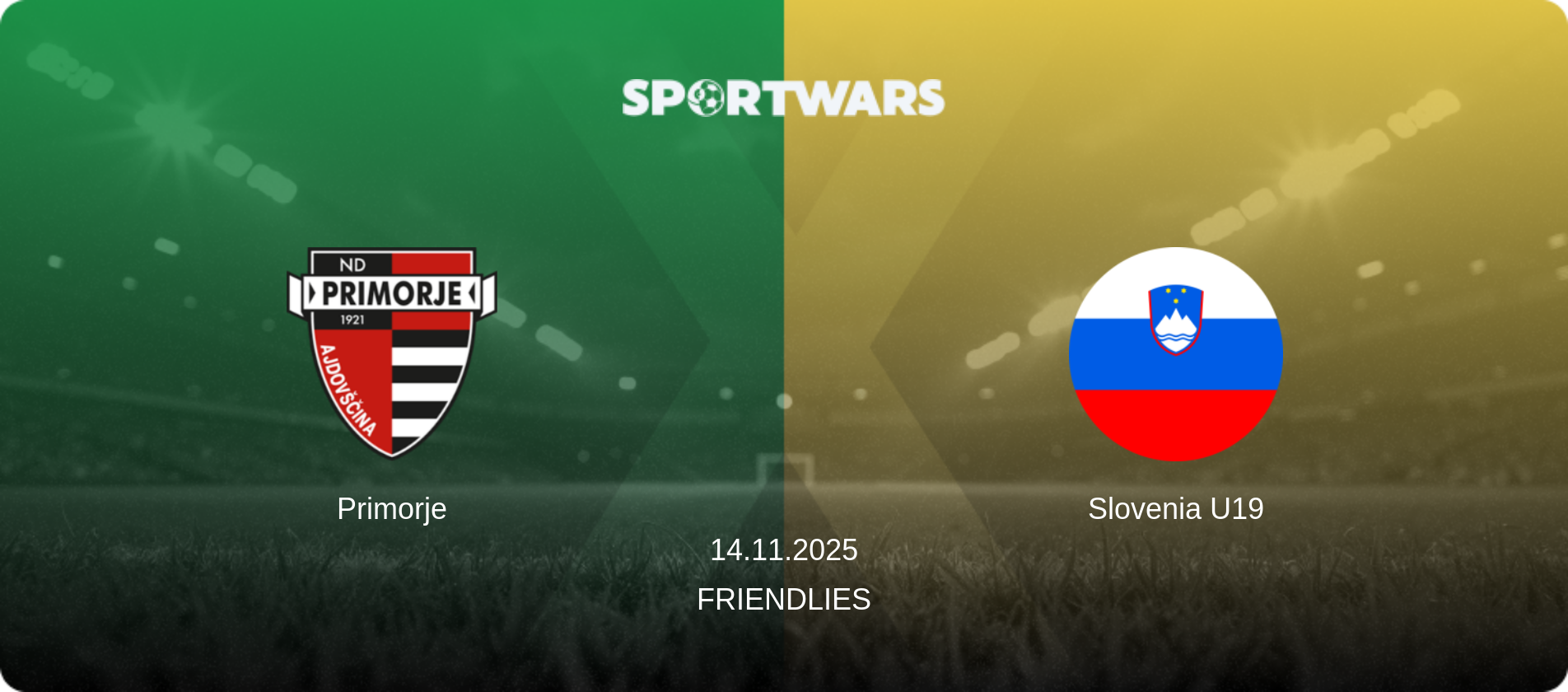 Primorje — Slovenia U19, 14.11.2025 — Friendlies (match preview)